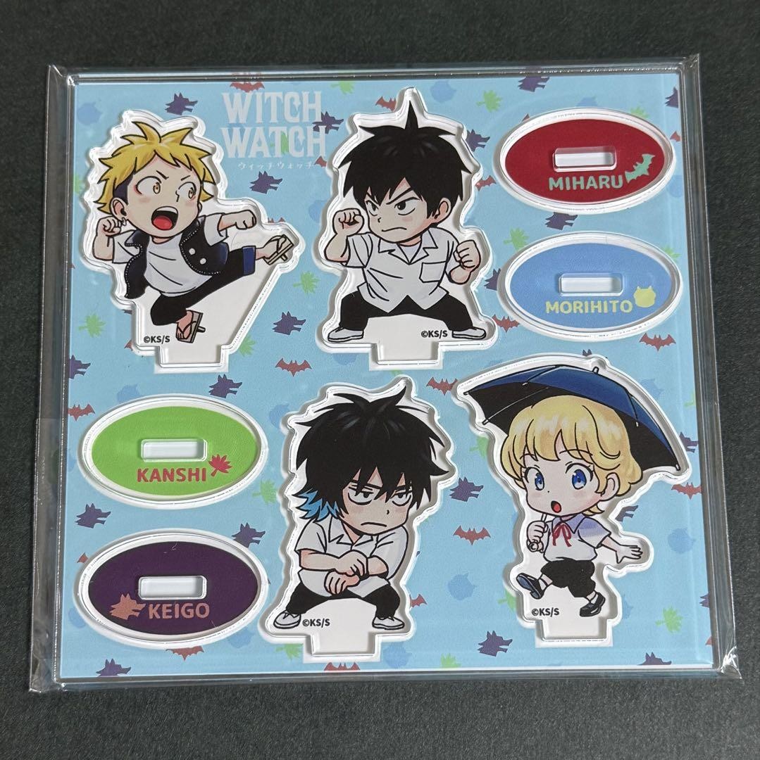 Witch Watch Acrylic Stand Set Of 4 Families Morito Tsukasa Keigo