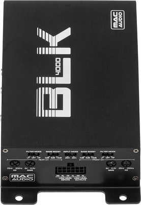 Mac Audio BLK 4000 Mini Verstärker 4 Kanal Class D Endstufe Neuware
