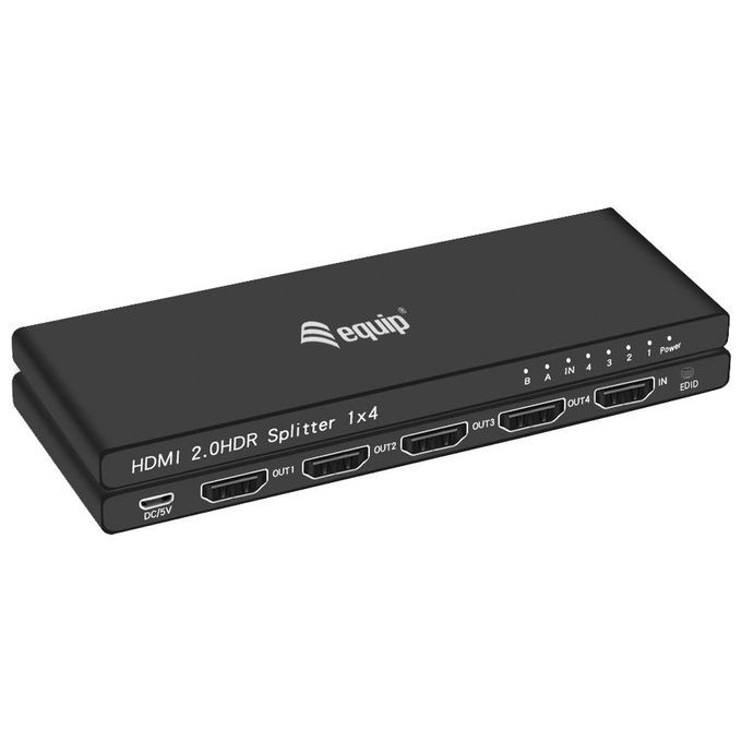 Equip 332717 Splitter HDMI 1x4 4K@60Hz - Gaming Setup Definitivo