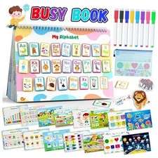 Busy Book for Toddlers 3 , Preschool Learning Activities with 30 Themes Prek