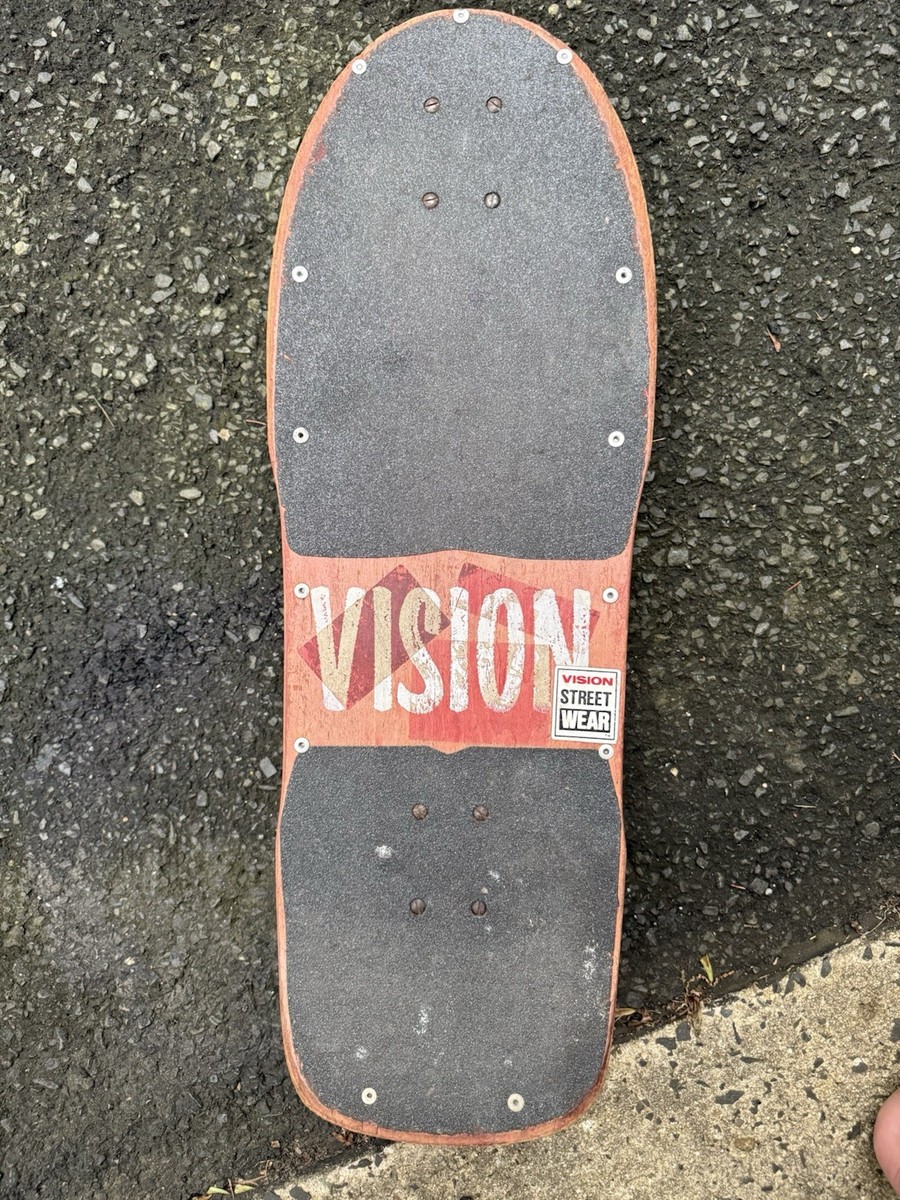 VTG 1980s Vision Gator Mark Rogowski PRO MODEL Skateboard *SIGNED