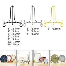 Display Stand Holder, Picture Frame Holder Easel Stand Holder Sturdy Dish