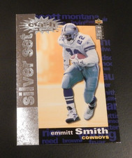 1995 Collector's Choice Crash The Game Silver Set Redemption Emmitt Smith Card