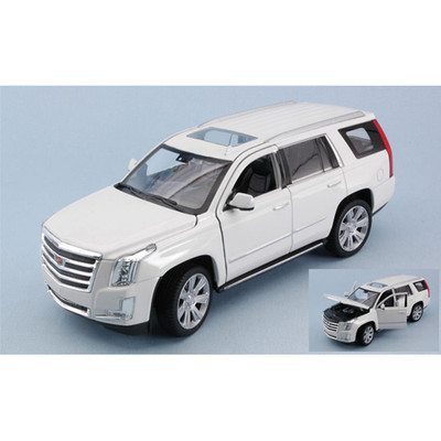 CADILLAC ESCALADE 2002 WHITE 1:24 Welly Auto Stradali -D- Neues Modell