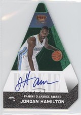 2012 Preferred Panini's Choice Award Rookies Green 2/5 Jordan Hamilton Auto 1u6