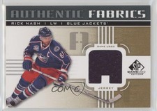 2011-12 SP Game Used Edition Authentic Fabrics Gold Rick Nash (A) #AF-RN 0d14