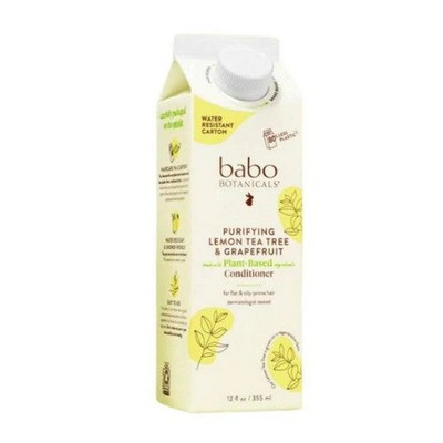 Tea Tree & Grapefruit Purifying Shampoo 12 Oz By Babo Botanicals