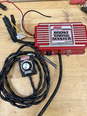 MSD 8762 Boost Timing Master and adj knob, for use with MSD Ignition Control