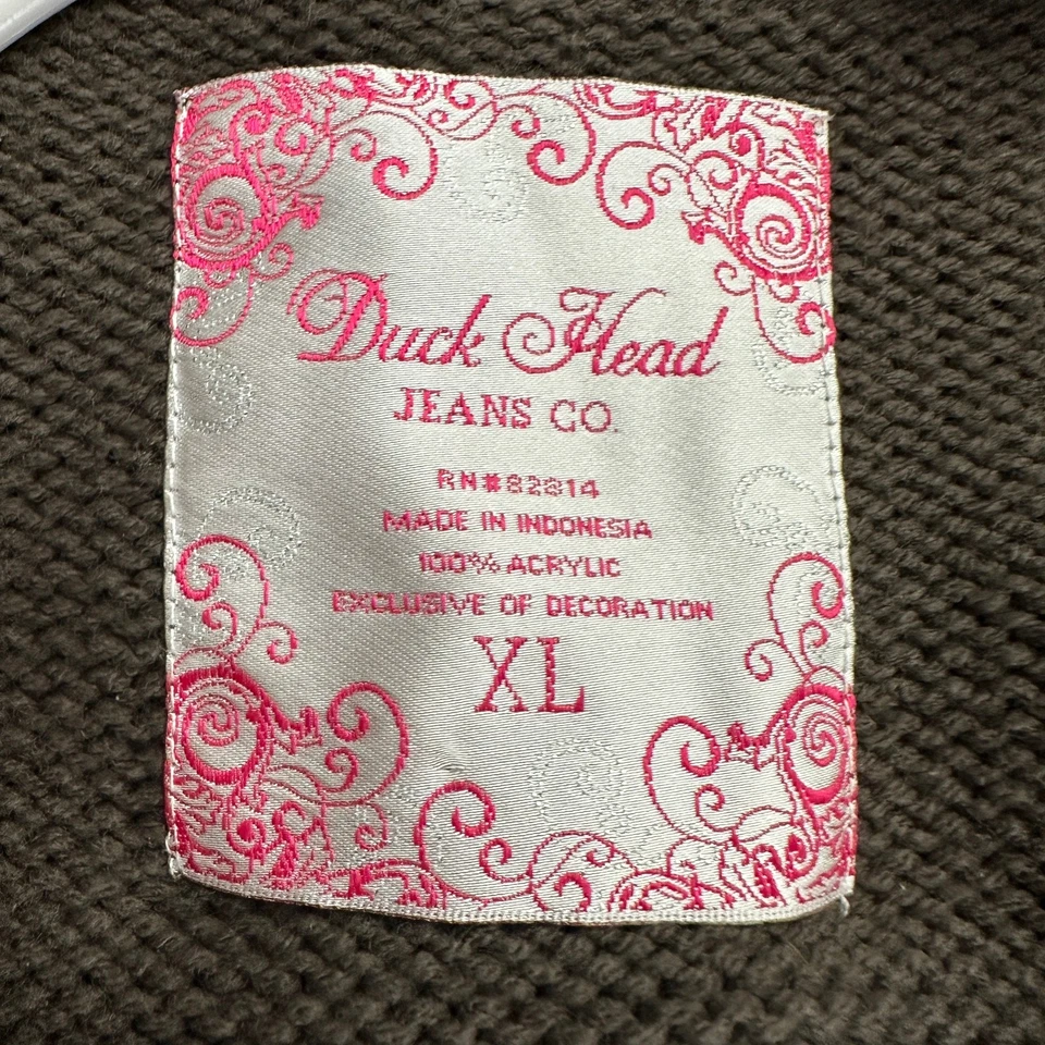 Suéter Duck Head Jeans Co para mujer Y2K talla XL informal minimalista Foto 3 de 4