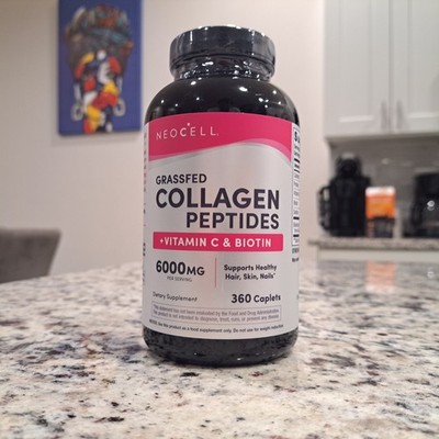 NeoCell Super Collagen + Vitamin C & Biotin, 360 Tabletten, EU VERKÄUFER