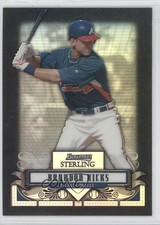 2008 Bowman Sterling Prospects Black Refractor 2/25 Brandon Hicks #BSP-BH 0f6