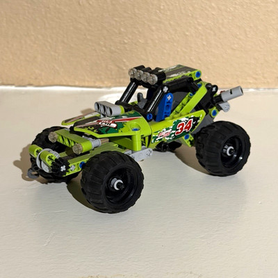 LEGO   TECHNIC desert buggy 42027 racer green No. 34 buggy vehicle technology