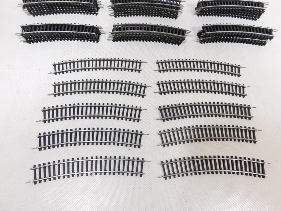 80x Piko H0 Dc Track Hollow Profile compensating section 880 curved etc Sg / - Image 4 of 4