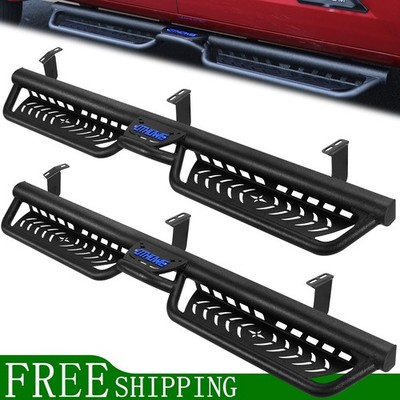FIT 2005-2023 Toyota Tacoma Double Cab Drop Step 5.5'' Two Stairs Running Boards