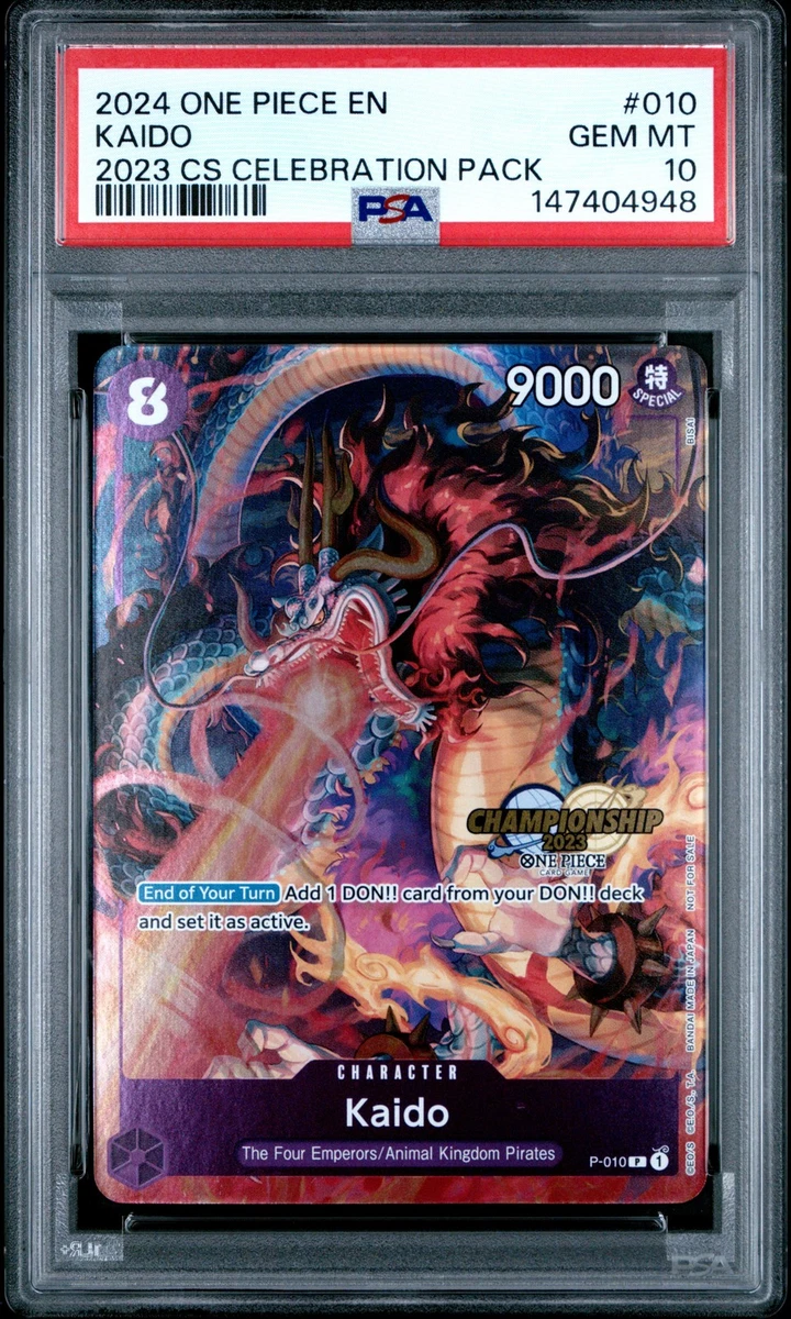 Kaido P-010 One Piece Promotion Cards for sale | eBay