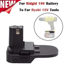 Adapter Konverter For Ridgid 18V Li-ion Battery To For Ryobi 18V Power Tools New