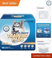 All-Absorb XXL Dog Training Pads - 30"x36", Ultra Absorbent Odor Eliminating