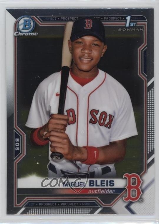 2021 Bowman Chrome Prospects Miguel Bleis #BCP-167 0bc0