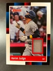 2022 PANINI DONRUSS AARON JUDGE 1988 RETRO PATCH RELIC