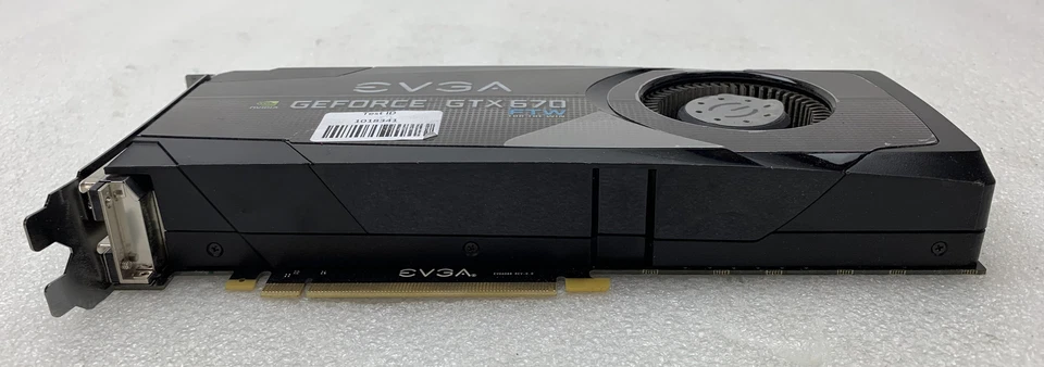EVGA NVIDIA GEFORCE GTX 670 FTW 2GB GDDR5 PCIe 3.0 x16 Video Card Tested Working - Image 3 of 4