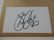 SIMON  CHURCH    - ACTIVE / RETIRED PLAYERS - ALL LEAGUES -AUTOGRAPHED CARD