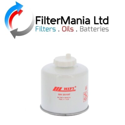 HIFI SN25107 KRAFTSTOFFFILTER SPIN-ON (FS1235, WK715/1, P550690, BOBCAT 6667352)