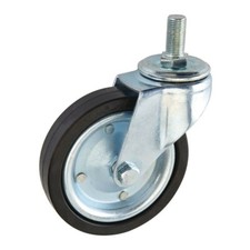 Solution #24 (trough) Surface Cleaner Replacement  4" Front Castor with Locknut