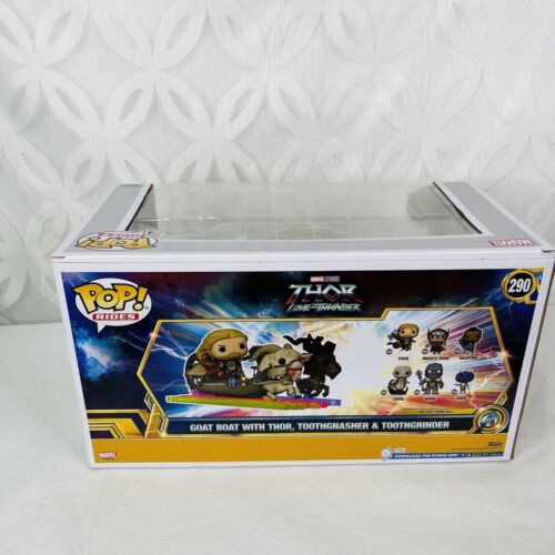 Funko Pop! Ride Super Deluxe: Marvel's Thor: Love and Thunder - The Goat Boat - Imagen 3 de 4