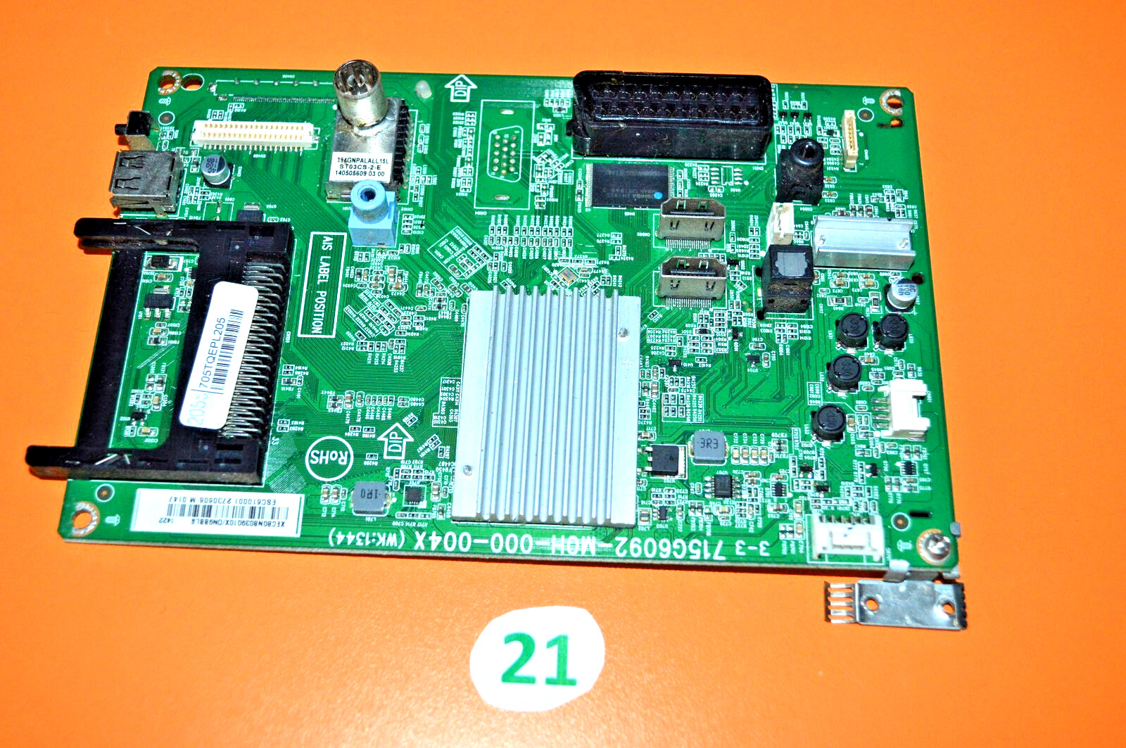 705TQEPL205 715G6092-M0H-000-004X SCHEDA MADRE MAIN BOARD PER TV PHILIPS.