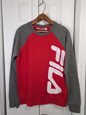 Fila NWT Women's Size Large Crew Sweatshirt Red
