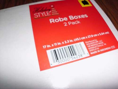 (2) count SHIRT BOXES, new - Picture 2 of 2