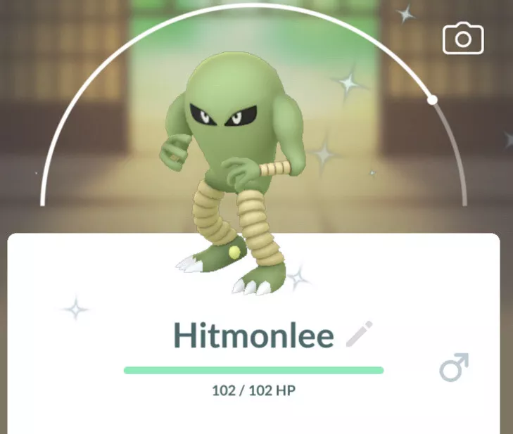 Pokemon New Release Shiny Hitmonlee Registered Or 30days Safe And Fast