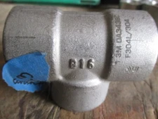 1" Tee Pipe Fitting Socket Weld 