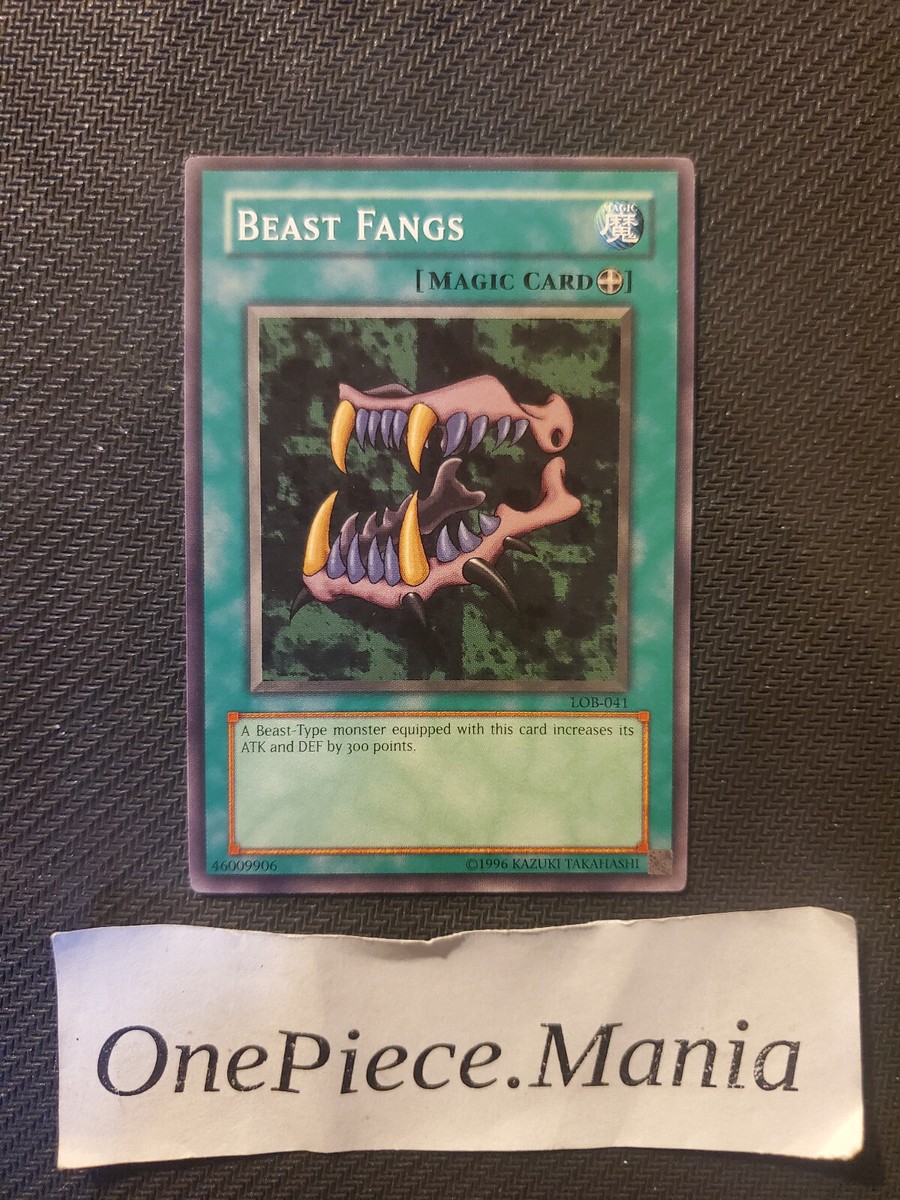 Yu-Gi-Oh! Beast Fangs LOB-041 | eBay