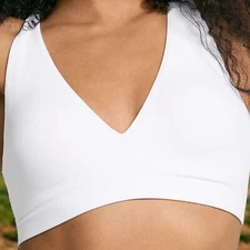 Victoria's Secret PINK Relay Strappy Plunge Sports Bra Black or White NEW