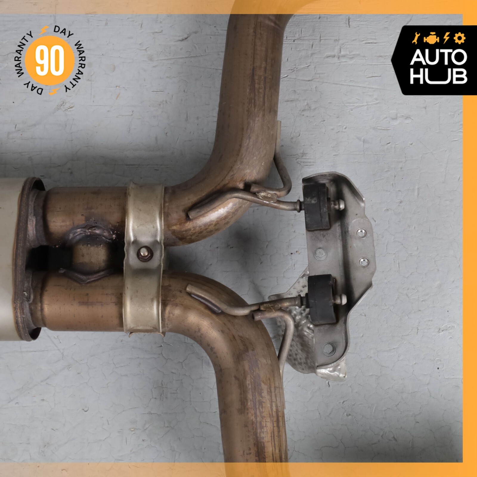 14-20 Maserati Levante M161 X-pipe Exhaust Pipe Left & Right Side Set OEM 73k