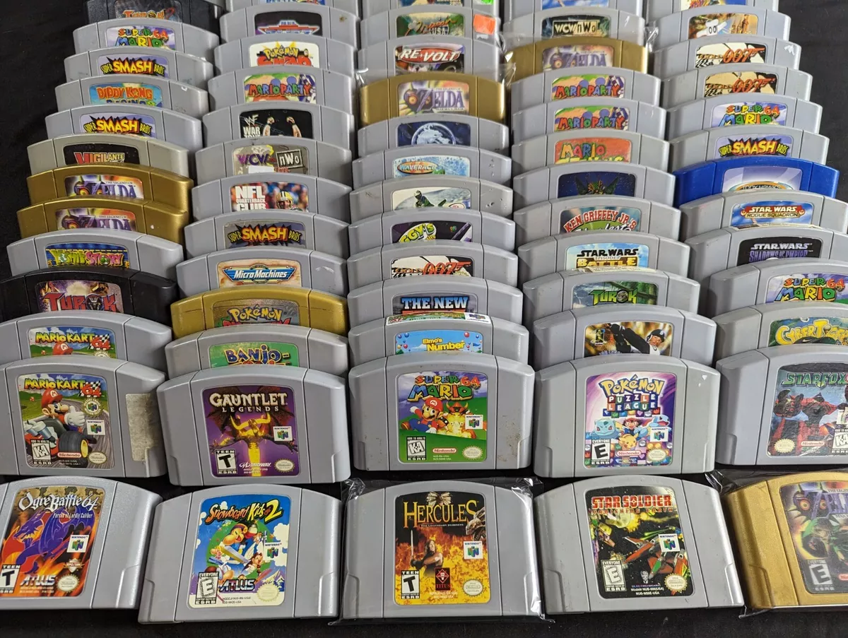 N64G - Nintendo 64 N64 Video Games (MAKE YOUR OWN BUNDLE)(PICK YOUR GAMES)