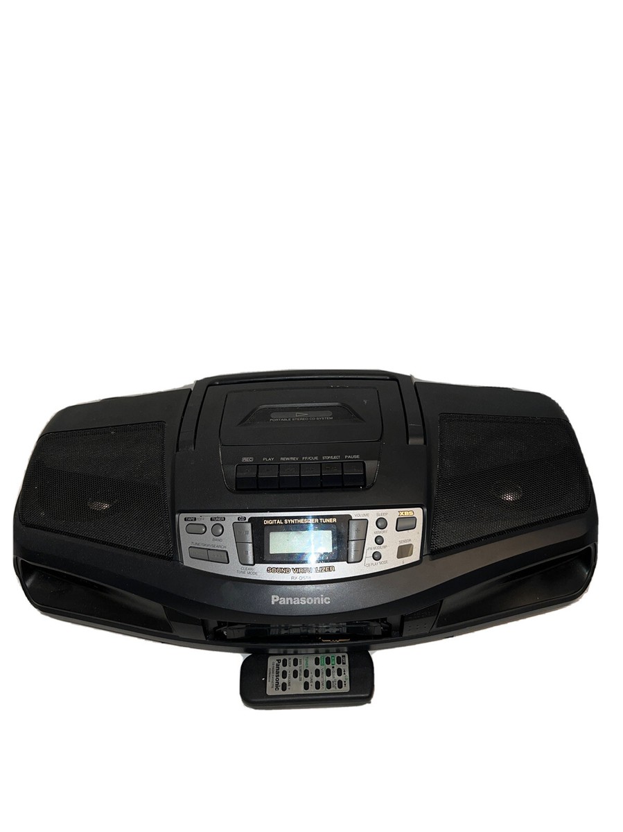 Panasonic RX-DS18 Sound Virtualizer XBS AM/FM/CD/Tape Stereo