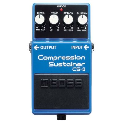 Boss CS-3 Compression Sustainer Pedal - Schwarz/Blau