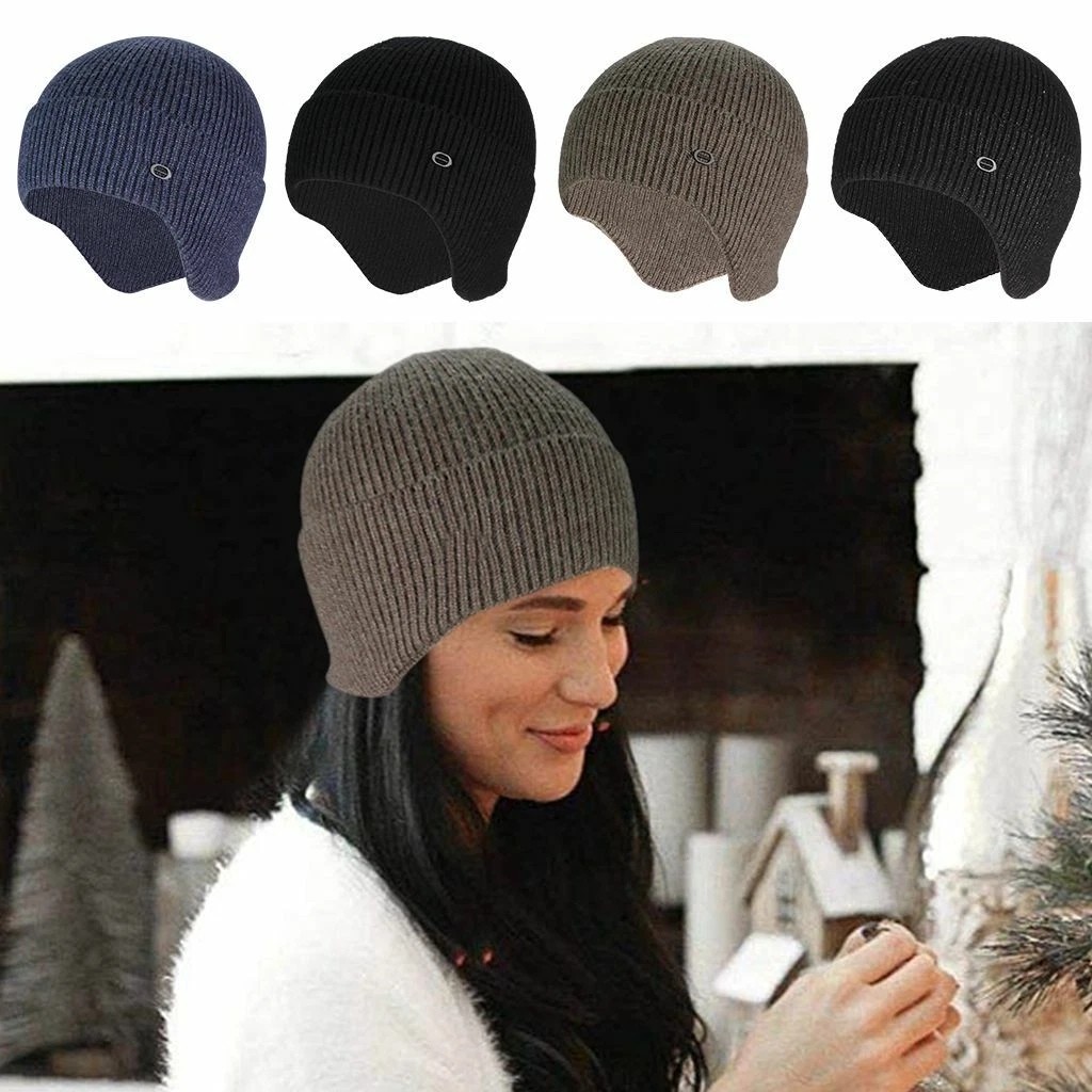 Peaked winter hat deals