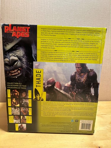 2001 Hasbro Planet of the Apes Thade Battle Steed Action Figure Ultimate Warrior - Picture 2 of 6