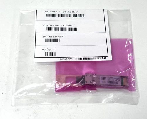 CISCO SFP-25G-SR-S (NEW). 90 DAY WARRANTY. FREE UK SHIPPING