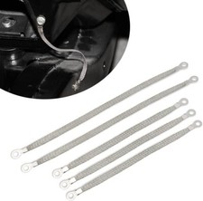 5x Engine Ground Strap Cable Copper Set For Car Truck Firewall Engine Body Frame