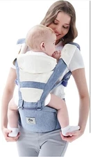 Bellababy Multifunction Baby Carrier Hip Seat Ergonomic Position 3-36 Month Baby