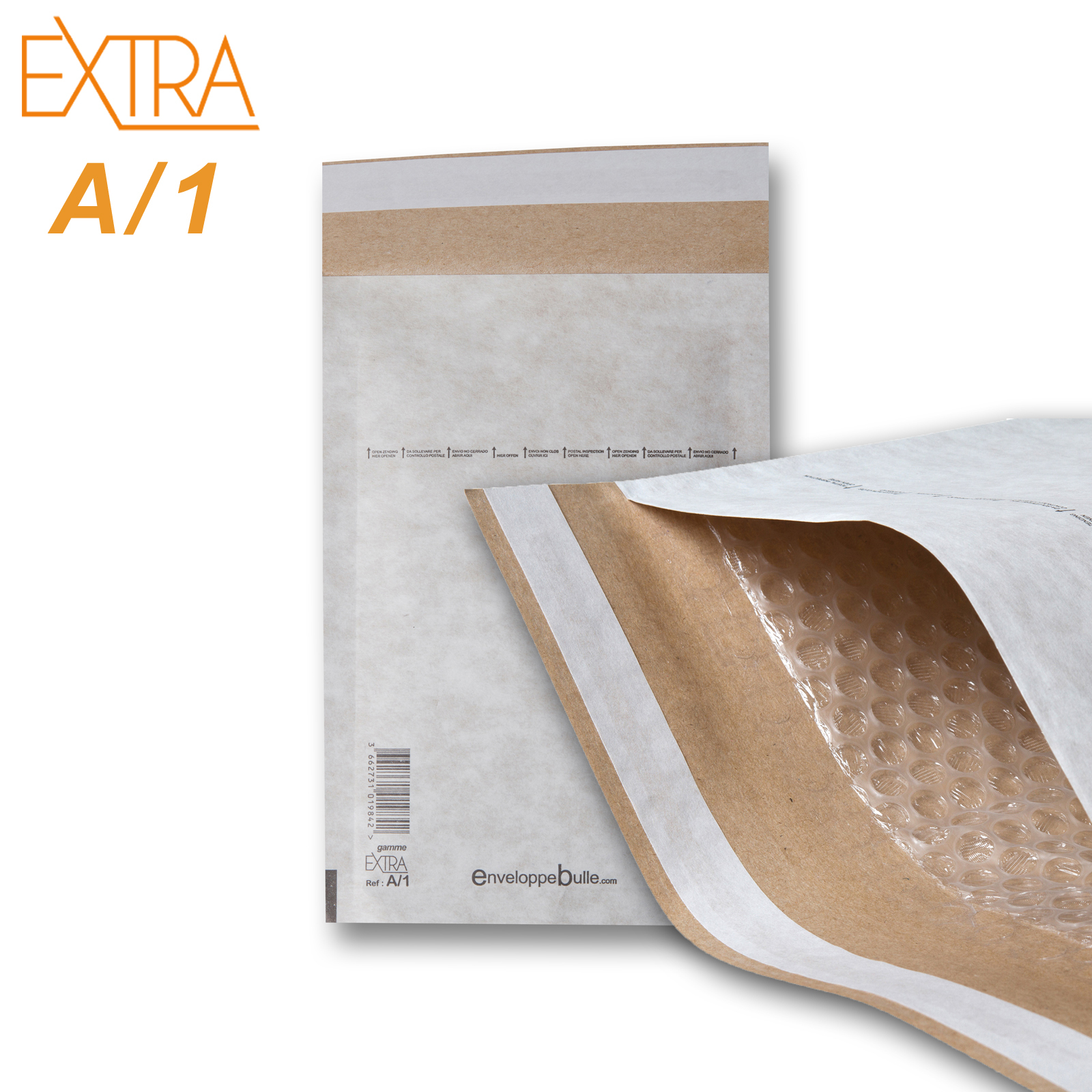 Enveloppes rigides anti-pliure A/1 90x160 mm protégeant vos cartes et composants