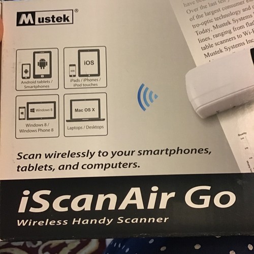 Mustek S410W air Scan Iscan Go wireless scanner Dual mode Cable Wire Copier New - 第 12/12 張圖片