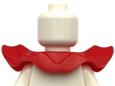 Lego New Red Minifigure Armor Shoulder Pads with Ridges Part