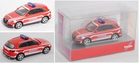 Herpa 094696 Audi Q5 (Typ 8R) Elw Feuerwehr Lindau (Bodensee) Rot/Weiß 1:87