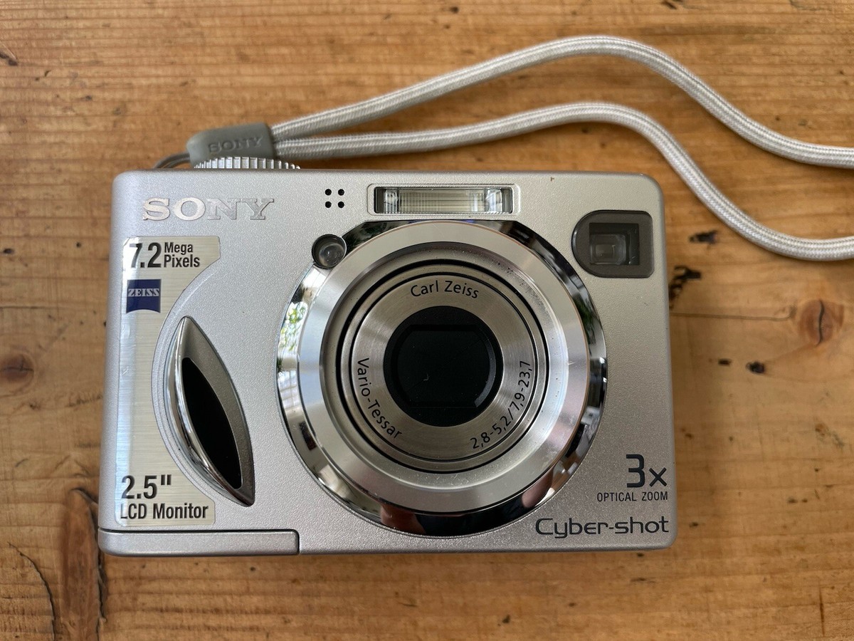 Sony Cyber-shot Digital Camera. DSC-W7 - 3x Optical Zoom | eBay
