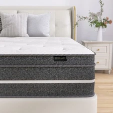 12/14 Inch Mattress Twin Full Queen King Size Memory Foam Pocket Spring In A Box